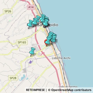 Mappa Via della Liberazione, 63821 Porto Sant'Elpidio FM, Italia (1.4905)