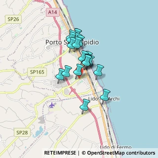 Mappa Via della Liberazione, 63821 Porto Sant'Elpidio FM, Italia (1.2615)