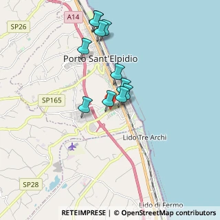 Mappa Via della Liberazione, 63821 Porto Sant'Elpidio FM, Italia (1.65727)