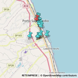 Mappa Via della Liberazione, 63821 Porto Sant'Elpidio FM, Italia (1.23692)