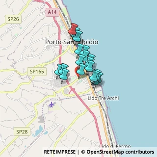 Mappa Via della Liberazione, 63821 Porto Sant'Elpidio FM, Italia (1.0735)