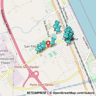 Mappa Via della Liberazione, 63821 Porto Sant'Elpidio FM, Italia (0.4115)