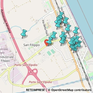 Mappa Via della Liberazione, 63821 Porto Sant'Elpidio FM, Italia (0.528)
