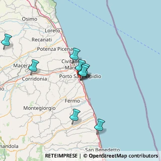 Mappa Via della Liberazione, 63821 Porto Sant'Elpidio FM, Italia (17.97)