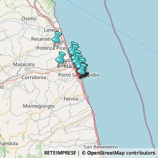 Mappa Via della Liberazione, 63821 Porto Sant'Elpidio FM, Italia (5.57583)