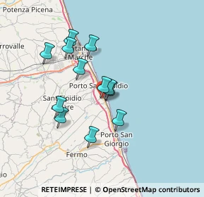 Mappa Via Foggia, 63821 Porto Sant'Elpidio FM, Italia (6.04167)