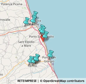 Mappa Via Campobasso, 63821 Porto Sant'Elpidio FM, Italia (6.81545)