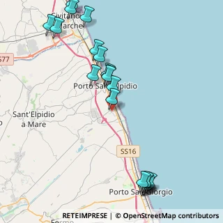 Mappa Via Campobasso, 63821 Porto Sant'Elpidio FM, Italia (5.327)