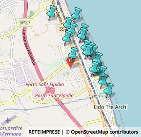 Mappa Via Foggia, 63821 Porto Sant'Elpidio FM, Italia (0.803)