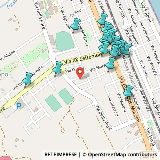 Mappa Via Campobasso, 63821 Porto Sant'Elpidio FM, Italia (0.294)