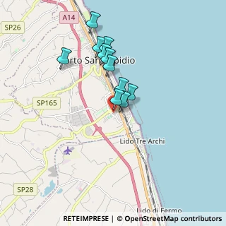 Mappa Via Campobasso, 63821 Porto Sant'Elpidio FM, Italia (1.53545)