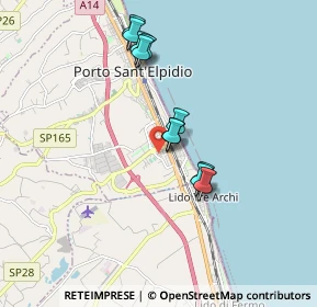 Mappa Via Campobasso, 63821 Porto Sant'Elpidio FM, Italia (1.59182)
