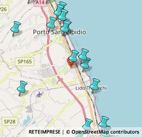 Mappa Via Foggia, 63821 Porto Sant'Elpidio FM, Italia (2.78333)