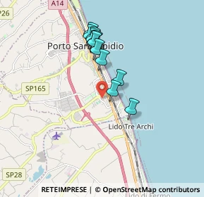 Mappa Via Campobasso, 63821 Porto Sant'Elpidio FM, Italia (1.57)