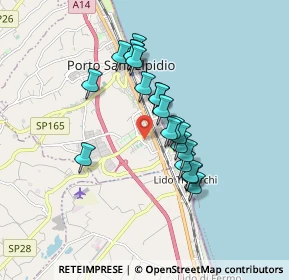 Mappa Via Foggia, 63821 Porto Sant'Elpidio FM, Italia (1.4455)