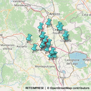 Mappa Via Vecchia, 52045 Foiano della Chiana AR, Italia (9.464)