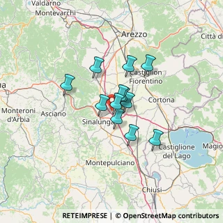 Mappa Via Vecchia, 52045 Foiano della Chiana AR, Italia (8.84833)
