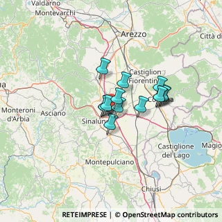 Mappa Via Vecchia, 52045 Foiano della Chiana AR, Italia (8.83)