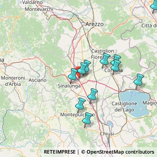Mappa Via Vecchia, 52045 Foiano della Chiana AR, Italia (15.77455)