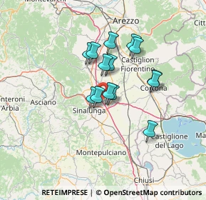 Mappa Via Vecchia, 52045 Foiano della Chiana AR, Italia (10.47929)