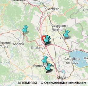 Mappa Via Vecchia, 52045 Foiano della Chiana AR, Italia (13.06636)