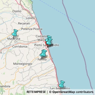 Mappa Via Avellino, 63821 Porto Sant'Elpidio FM, Italia (27.58818)