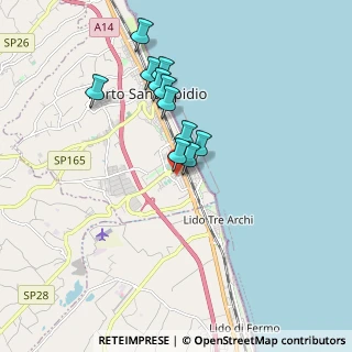 Mappa Via Avellino, 63821 Porto Sant'Elpidio FM, Italia (1.54)