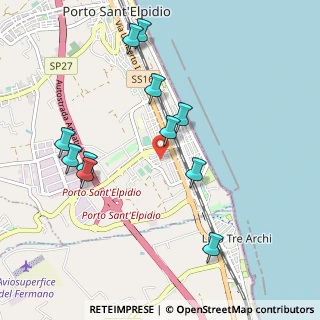 Mappa Via Avellino, 63821 Porto Sant'Elpidio FM, Italia (1.06)