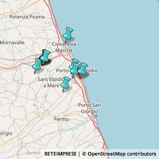 Mappa Via Avellino, 63821 Porto Sant'Elpidio FM, Italia (6.57727)