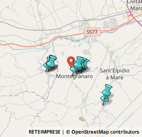 Mappa VIA SAN TOMMASO, 63812 Montegranaro FM, Italia (2.25417)