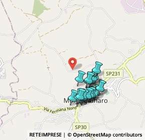 Mappa VIA SAN TOMMASO, 63812 Montegranaro FM, Italia (0.877)