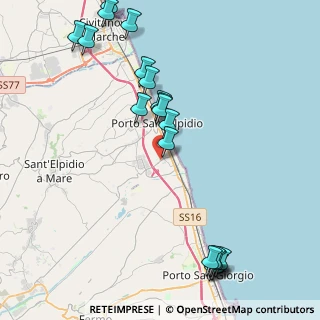 Mappa Sp.28 Bv. Via I° Maggio, 63821 Porto Sant'Elpidio FM, Italia (5.303)