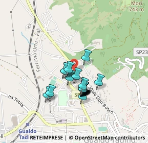 Mappa Viale Don Giovanni Bosco, 06023 Gualdo Tadino PG, Italia (0.328)