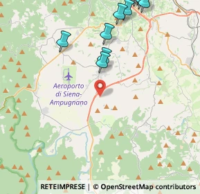 Mappa Via Vigna vecchia, 53018 Sovicille SI, Italia (7.3025)