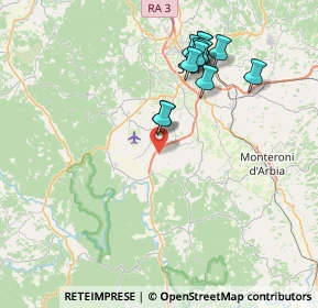 Mappa Via Vigna vecchia, 53018 Sovicille SI, Italia (7.84917)