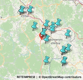 Mappa Via Vigna vecchia, 53018 Sovicille SI, Italia (15.92667)