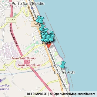 Mappa Largo Nizza, 63821 Porto Sant'Elpidio FM, Italia (0.499)