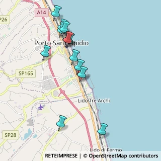 Mappa Largo Nizza, 63821 Porto Sant'Elpidio FM, Italia (2.13615)