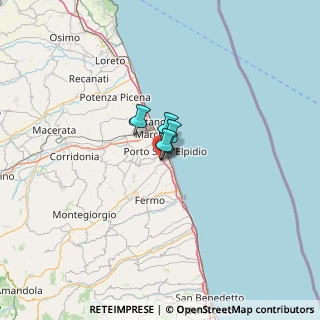 Mappa Via Della Calzature, 63821 Porto Sant'Elpidio FM, Italia (49.553)
