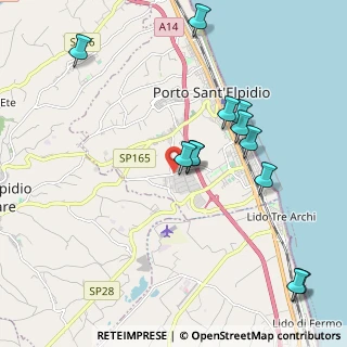 Mappa Strada San Filippo, 63821 Porto Sant'Elpidio FM, Italia (2.21583)