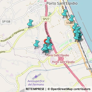Mappa 0734 903290, 63821 Porto Sant'Elpidio FM, Italia (1.1465)