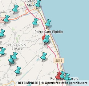 Mappa 0734 903290, 63821 Porto Sant'Elpidio FM, Italia (6.384)