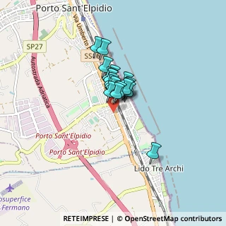 Mappa Via Matera, 63821 Porto Sant'Elpidio FM, Italia (0.477)