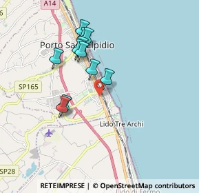 Mappa Via Perugia, 63821 Porto Sant'Elpidio FM, Italia (1.66727)