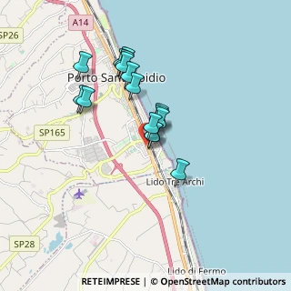 Mappa Via Matera, 63821 Porto Sant'Elpidio FM, Italia (1.42125)