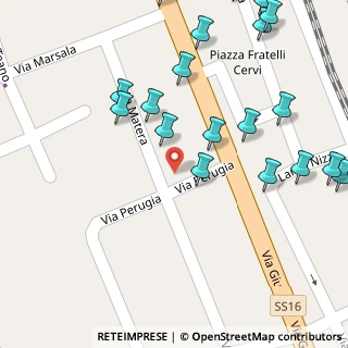 Mappa Via Perugia, 63821 Porto Sant'Elpidio FM, Italia (0.08737)