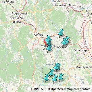 Mappa Via Marco Biagi, 53014 Monteroni d'Arbia SI, Italia (17.055)