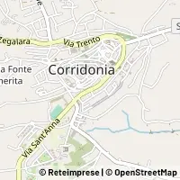 Mapa Corridonia