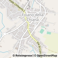 Kort Foiano della Chiana