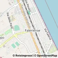 Kaart Porto Sant'Elpidio